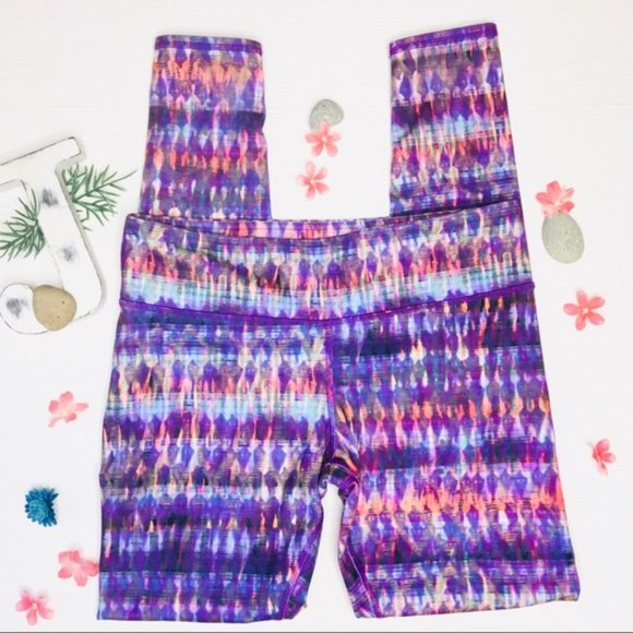 ALO Yoga Pants - ALO leggings Large Multi Color Ankle Length 906